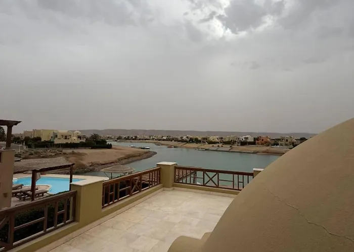 Sabina Premium 3br Villa, Gouna Lagoon View, Private Pool *