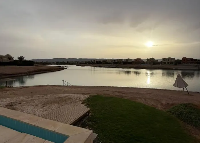 شقة Sabina Premium 3br Villa, Gouna Lagoon View, Private Pool *