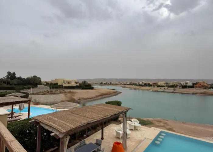 Sabina Premium 3br Villa, Gouna Lagoon View, Private Pool *