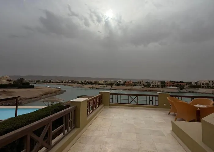 Sabina Premium 3br Villa, Gouna Lagoon View, Private Pool
