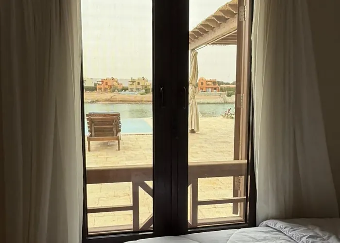 Sabina Premium 3br Villa, Gouna Lagoon View, Private Pool شقة