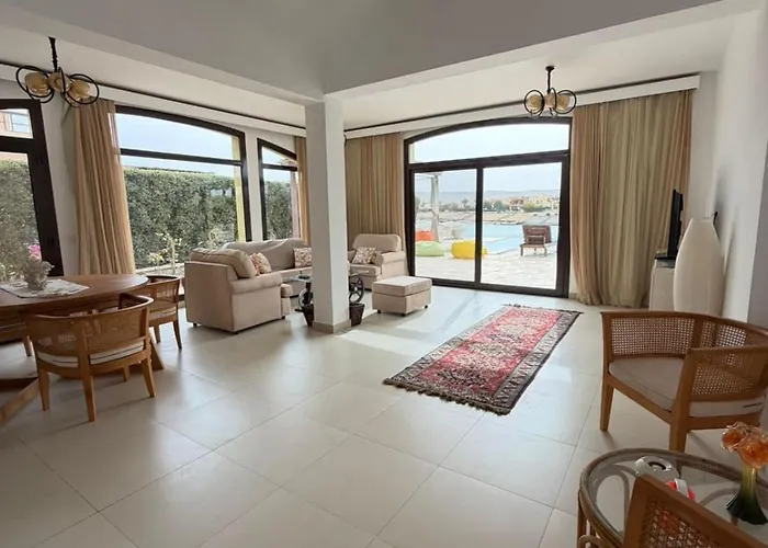 شقة Sabina Premium 3br Villa, Gouna Lagoon View, Private Pool