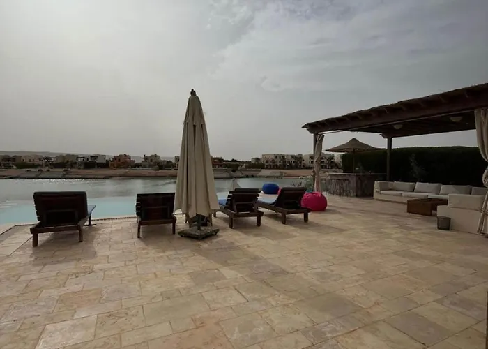 Sabina Premium 3br Villa, Gouna Lagoon View, Private Pool * الغردقة