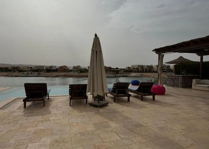 شقة Sabina Premium 3br Villa, Gouna Lagoon View, Private Pool