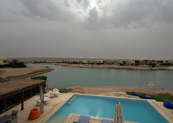 Sabina Premium 3br Villa, Gouna Lagoon View, Private Pool