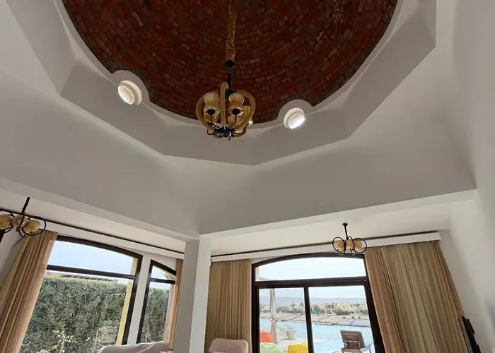 Sabina Premium 3br Villa, Gouna Lagoon View, Private Pool شقة *