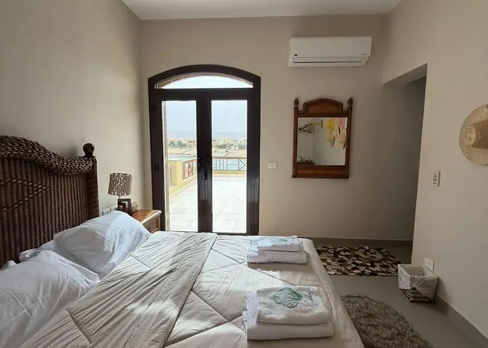 Sabina Premium 3br Villa, Gouna Lagoon View, Private Pool شقة *