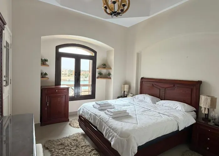 Sabina Premium 3br Villa, Gouna Lagoon View, Private Pool