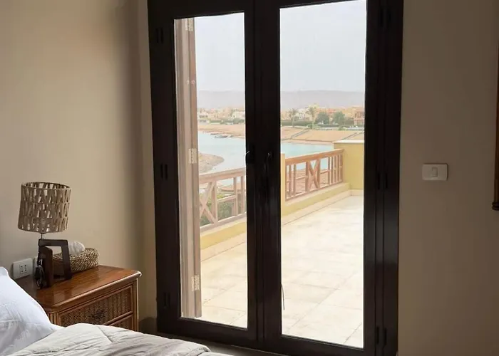 Sabina Premium 3br Villa, Gouna Lagoon View, Private Pool شقة