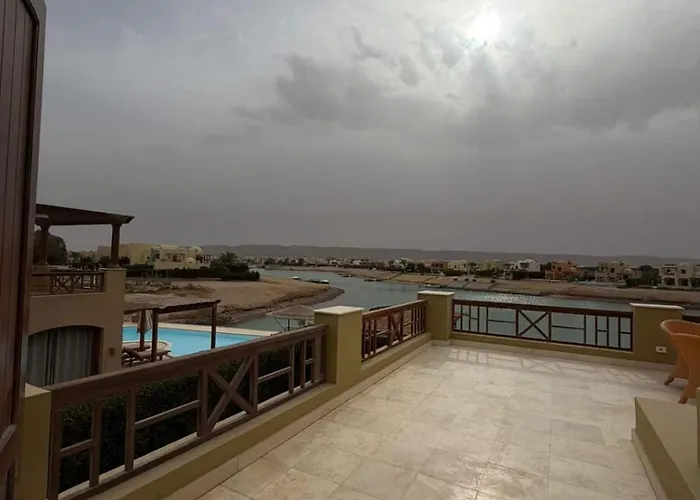 شقة Sabina Premium 3br Villa, Gouna Lagoon View, Private Pool *